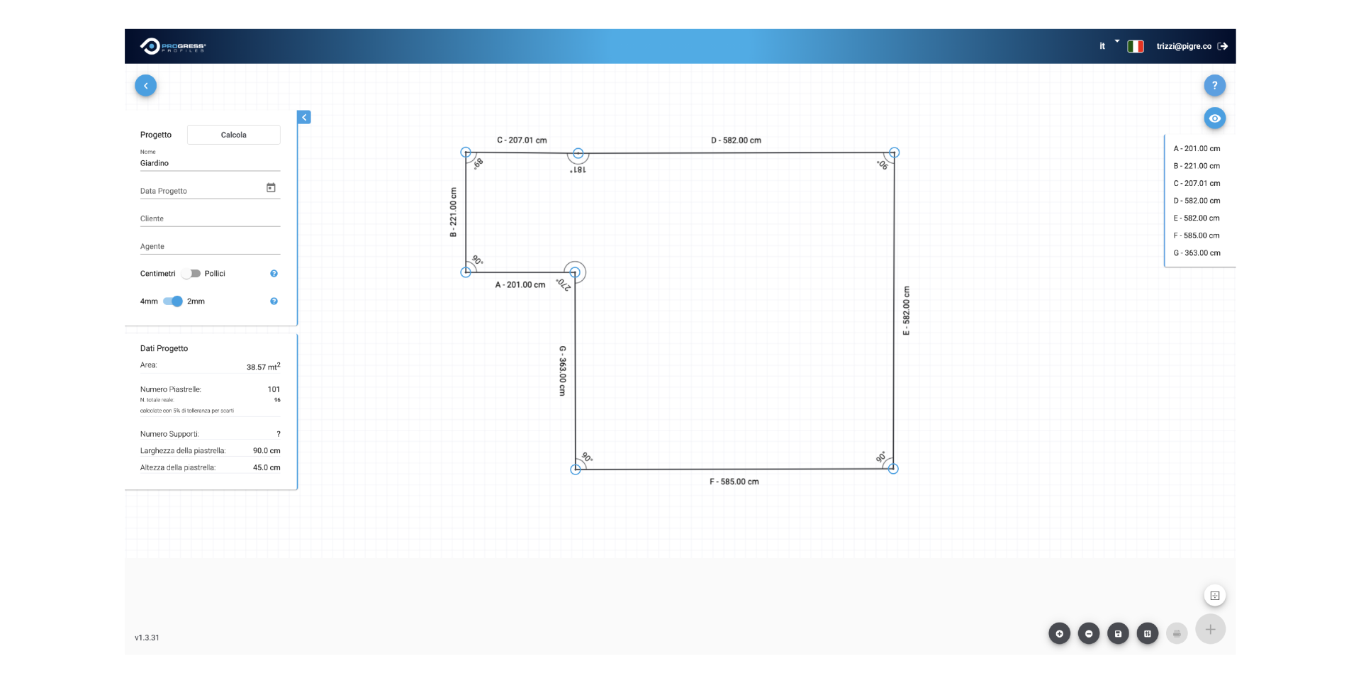 Progress Profile Web App